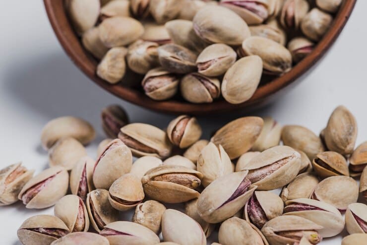 مغز پسته وحشی با مغز سالم و تازه بسیار با کیفیت